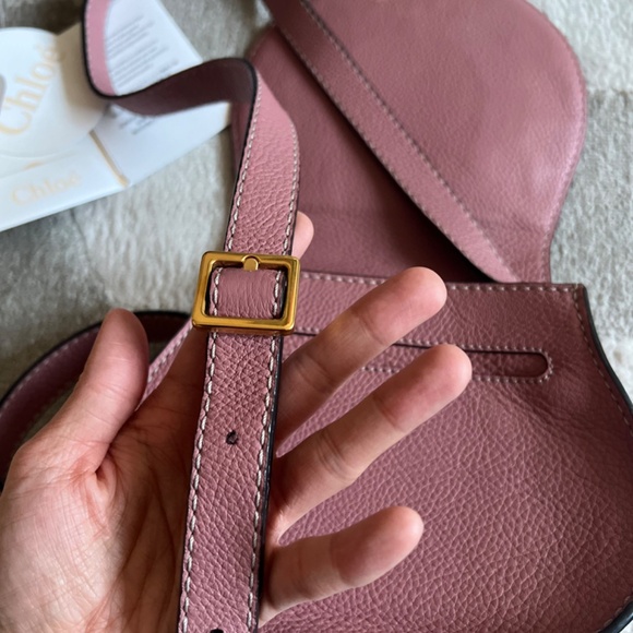 Chloé Marcie leather crossbody bag Small Size - Picture 8 of 10
